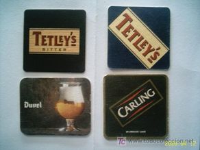 Coleccionismo de cervezas: 4 POSAVASOS DISTINTOS. TEMÁTICA CERVEZAS.